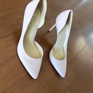 Jessica Simpson Cream Heels